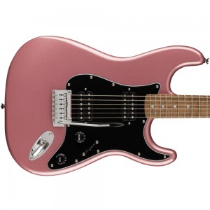 Fender Squier Affinity Series Stratocaster HH, Laurel Fingerboard, Burgundy Mist